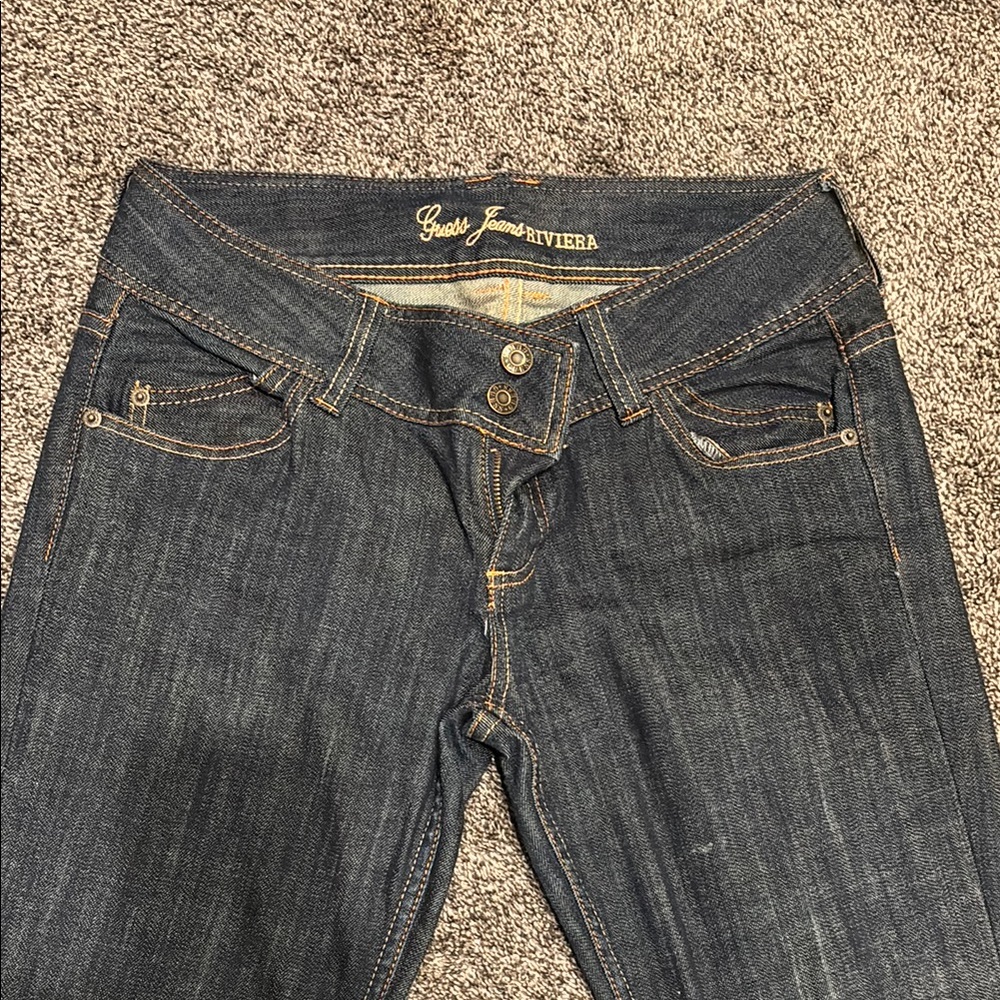 Guess Blue boot cut Jeans Premium Quality
